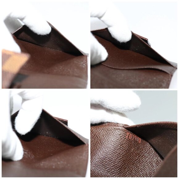 LOUIS VUITTON Damier Ebene Agenda Mini Day Planner Cover R20705 LV Auth 118844 - Picture 15 of 16